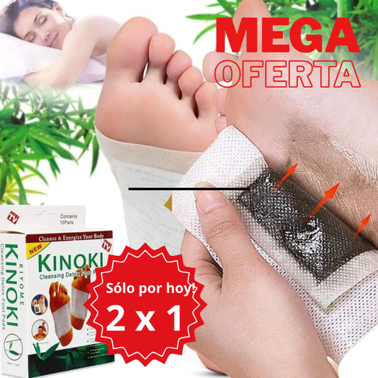 10 Parches Desintoxicantes Kinoki