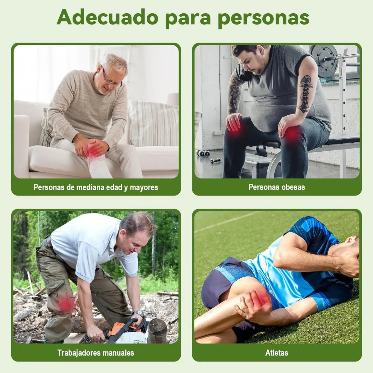 Parches para el dolor de rodillas DolorOFF